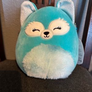 Squishmallow “ Dabney” the fox 7’ NWT